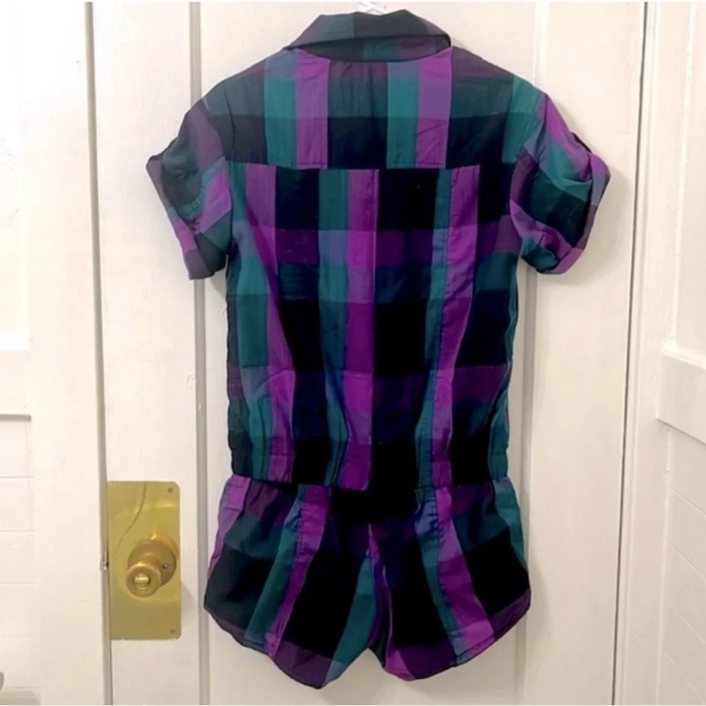 Joyrich plaid romper